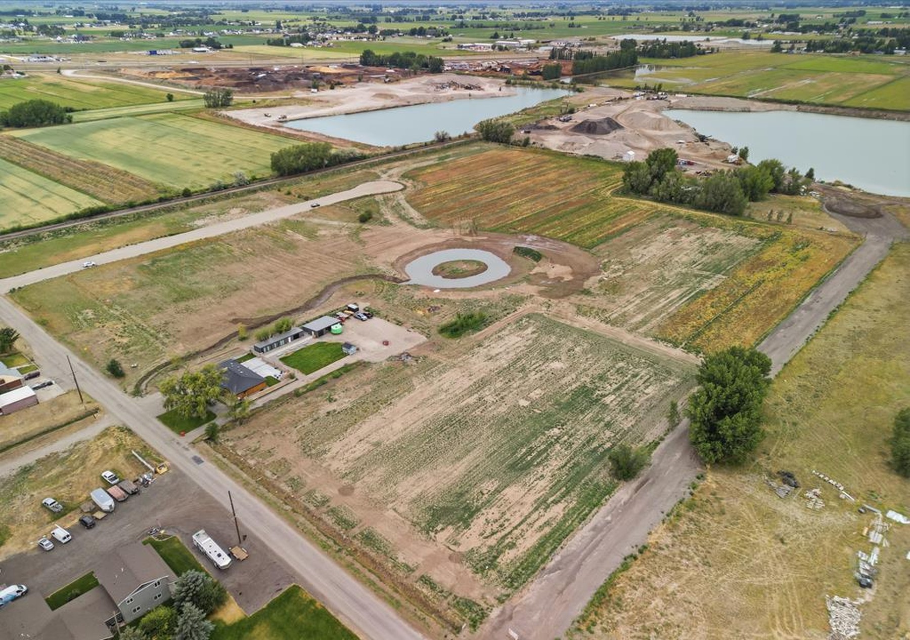 11.59 acres on W 4700 S, Rexburg